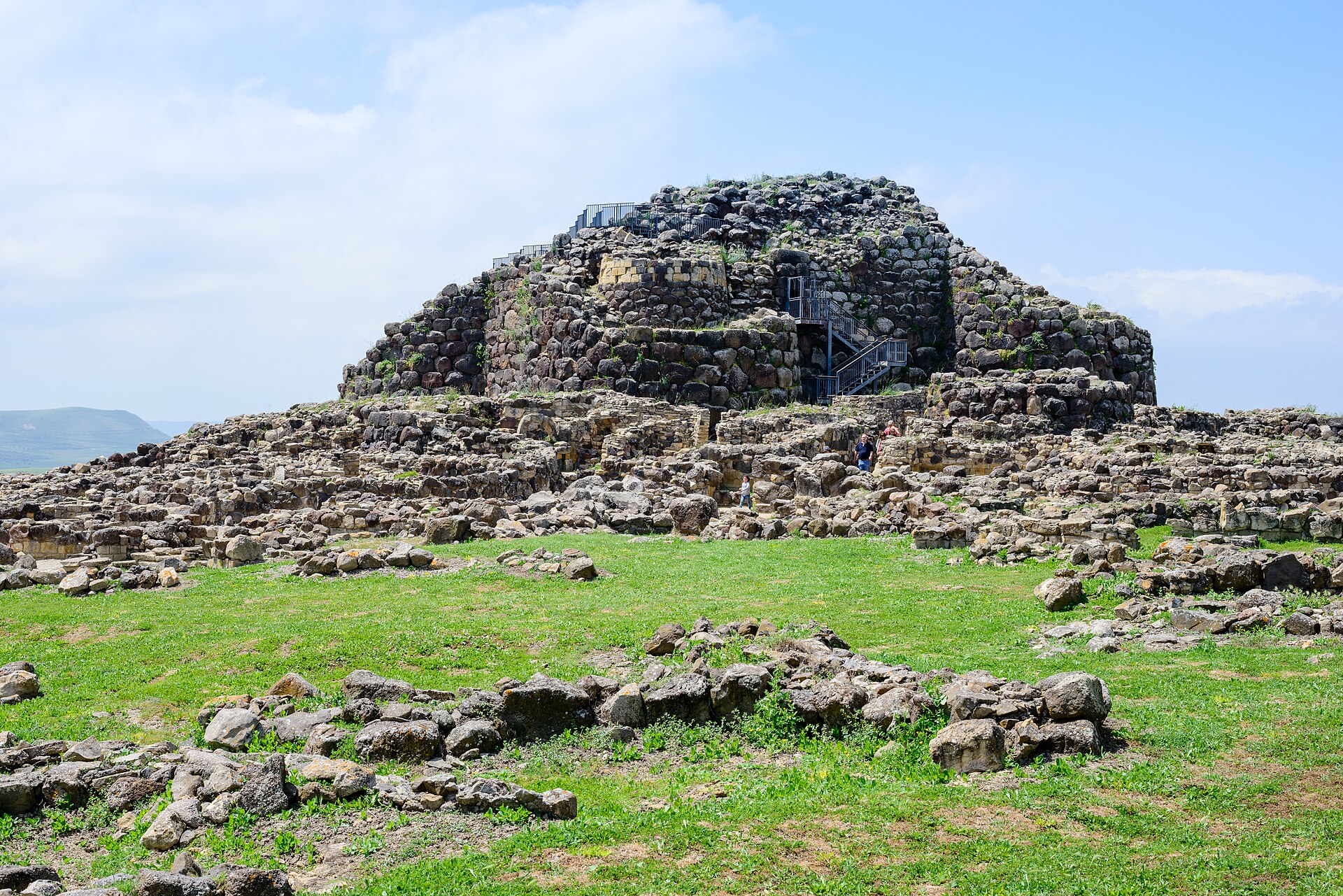 Su Nuraxi di Barumini UNESCO nuraghe in Sardinia